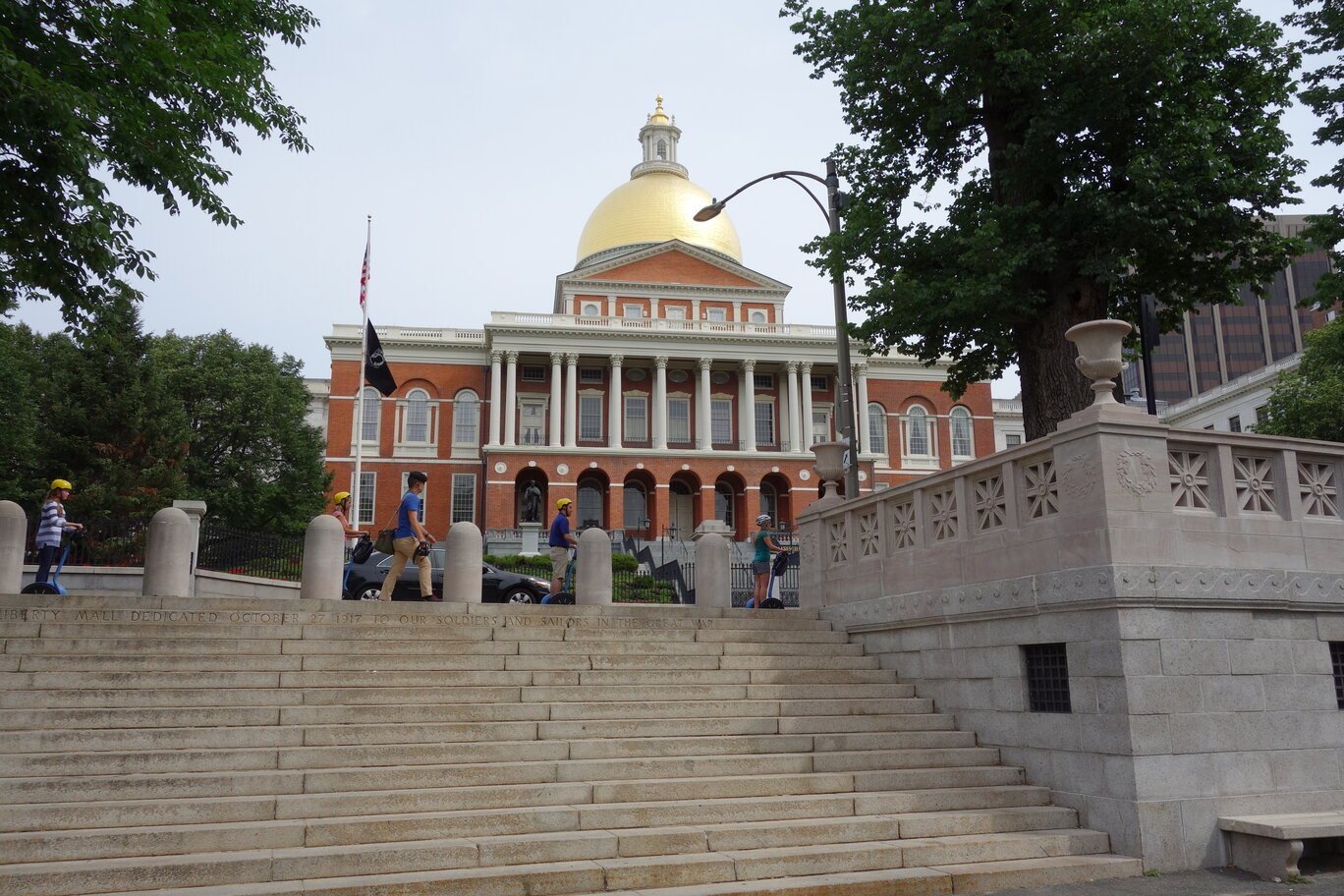 The Massachusetts State Capitol (2015年6月撮影)