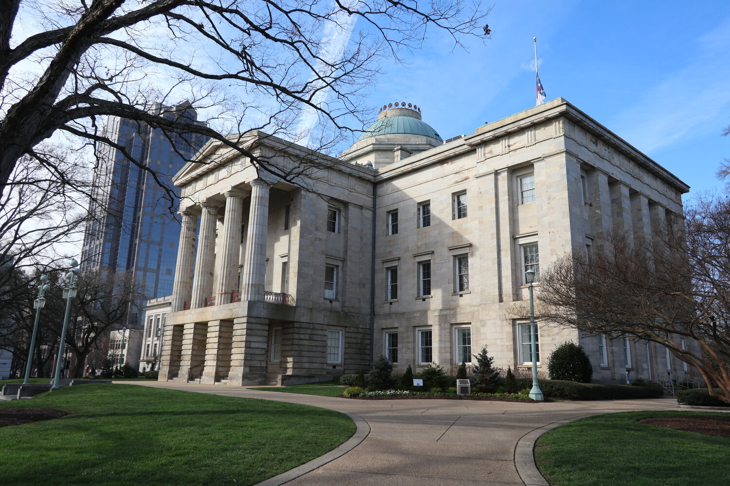The North Carolina State Capitol (2020年2月撮影)