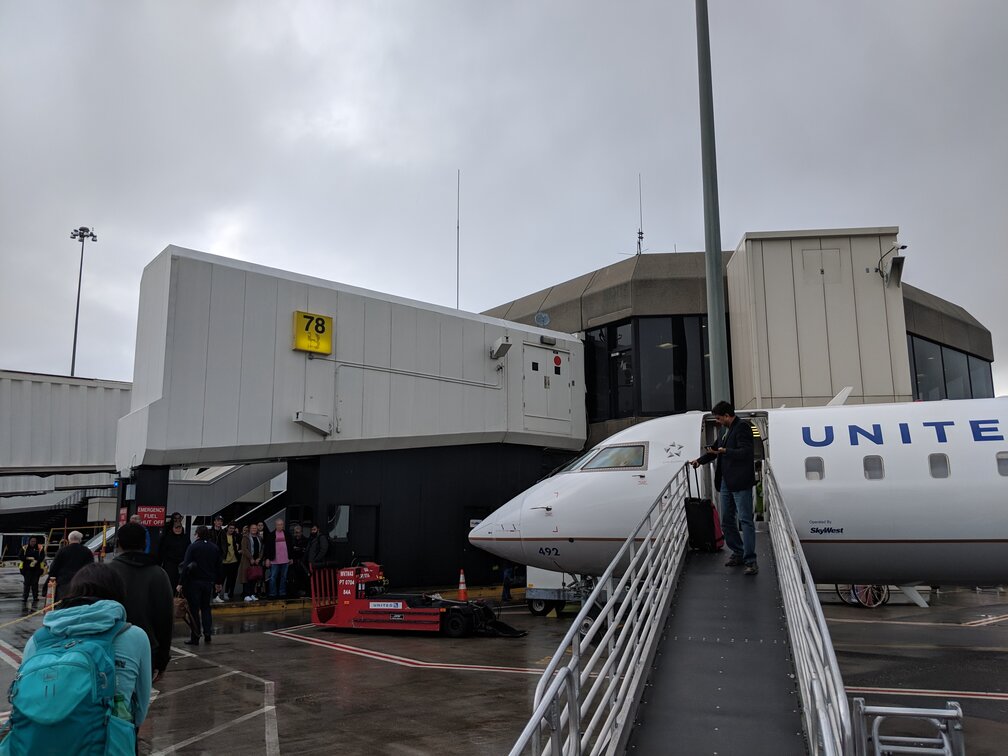Reno-Tahoe International Airport (2019年3月撮影)