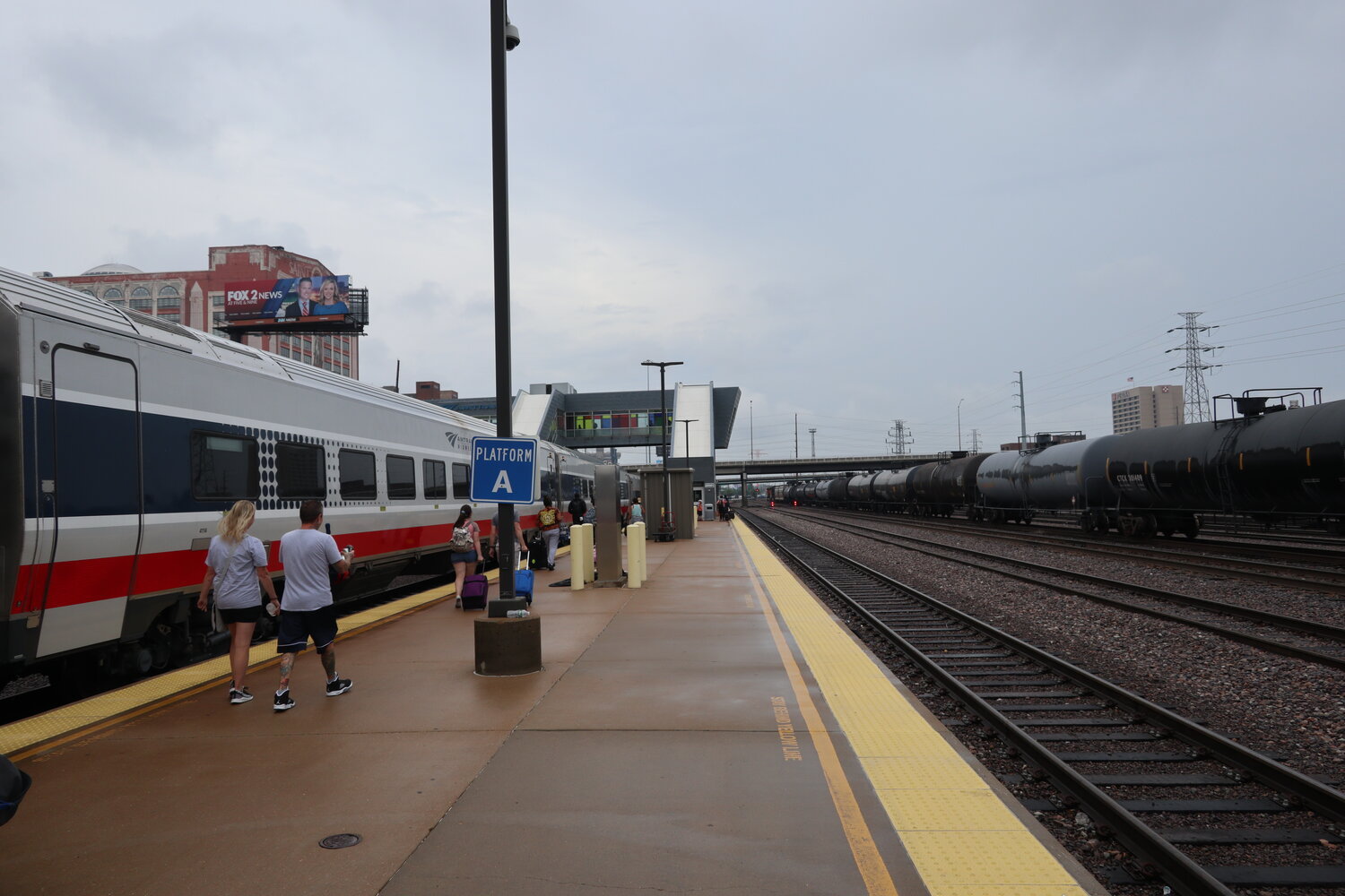 St. Louis Gateway Station。新型車両 (2022年7月撮影)