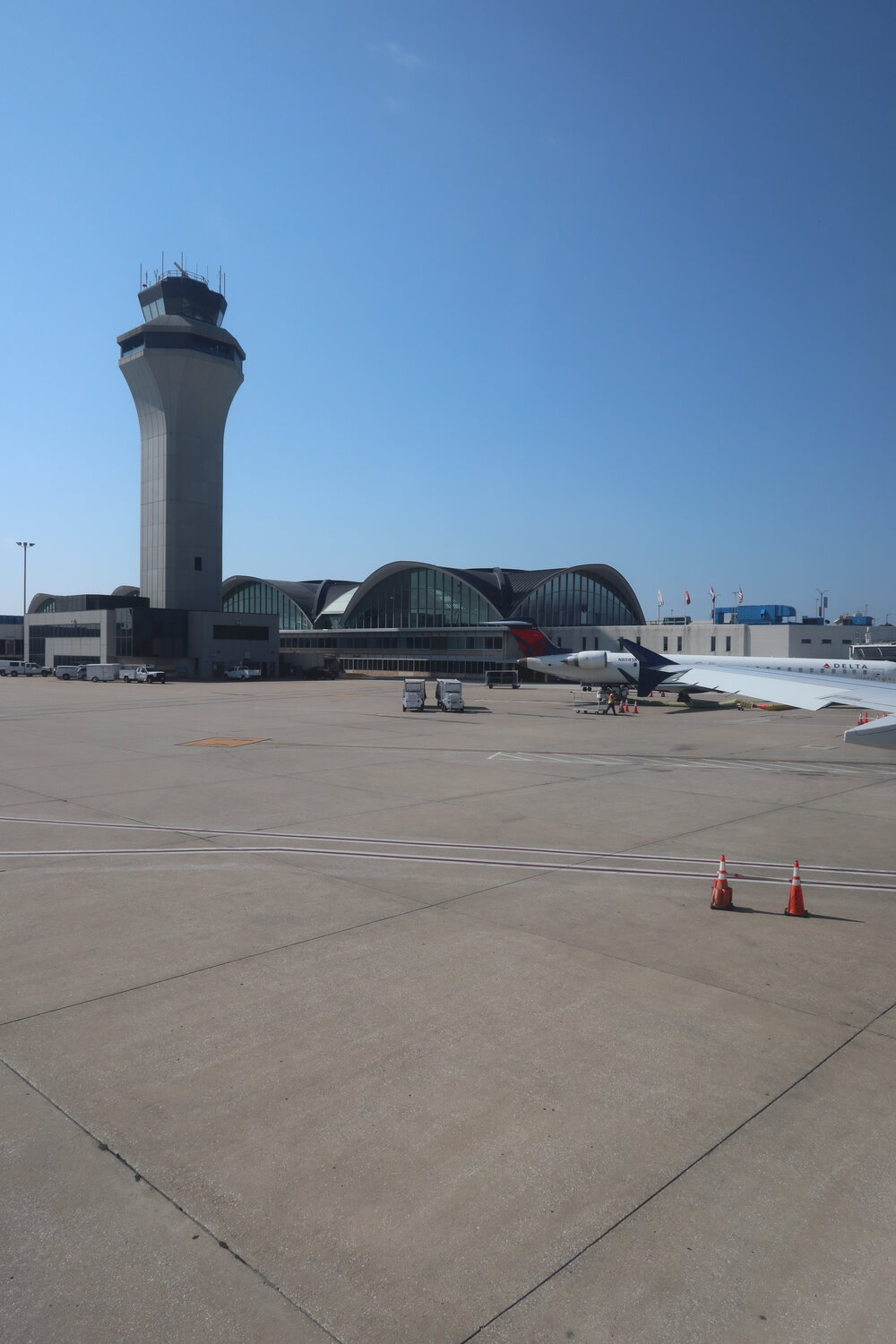 St. Louis Lambert International Airport (STL) (2022年8月撮影)