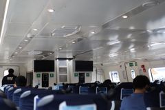 ホーバークラフトの中