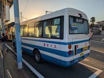 鬼池港からのバス（小型）