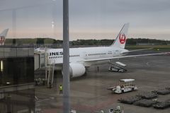 一便目の搭乗機 (JA868J)