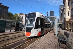 トラム@Keskturg停留所