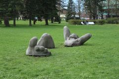 Toomparkのセンスのよい石像