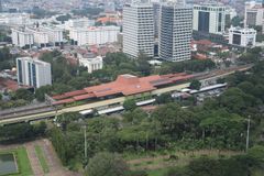 MonasからのGambir駅