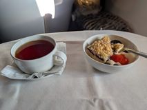 五便目の機内食(AY) (2): デザート