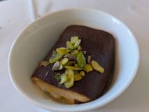 七便目の機内食(QR) (2): デザート