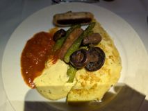 八便目の機内食(QR) (4): 朝食