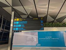 日本語の一部が豆腐化している看板@CGK