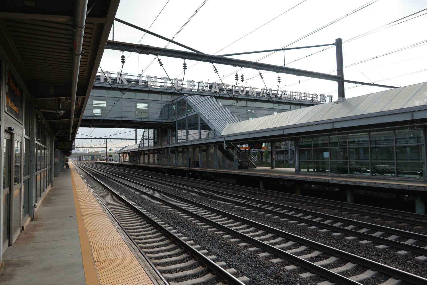 Newark International Airport Station (2019年7月撮影)