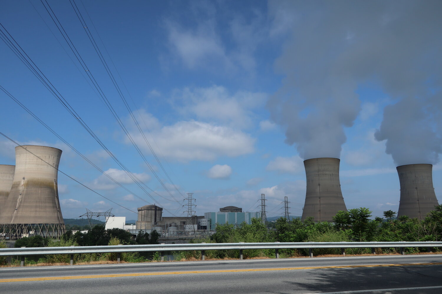 Three Mile Island Nuclear Generating Station (2019年7月撮影)