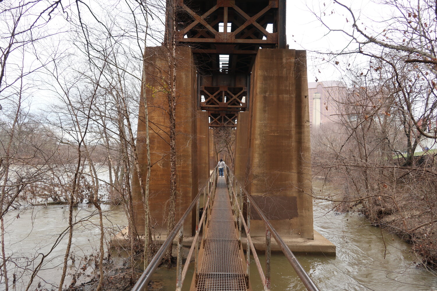 James River Park Pipeline Walkway (2020年2月撮影)