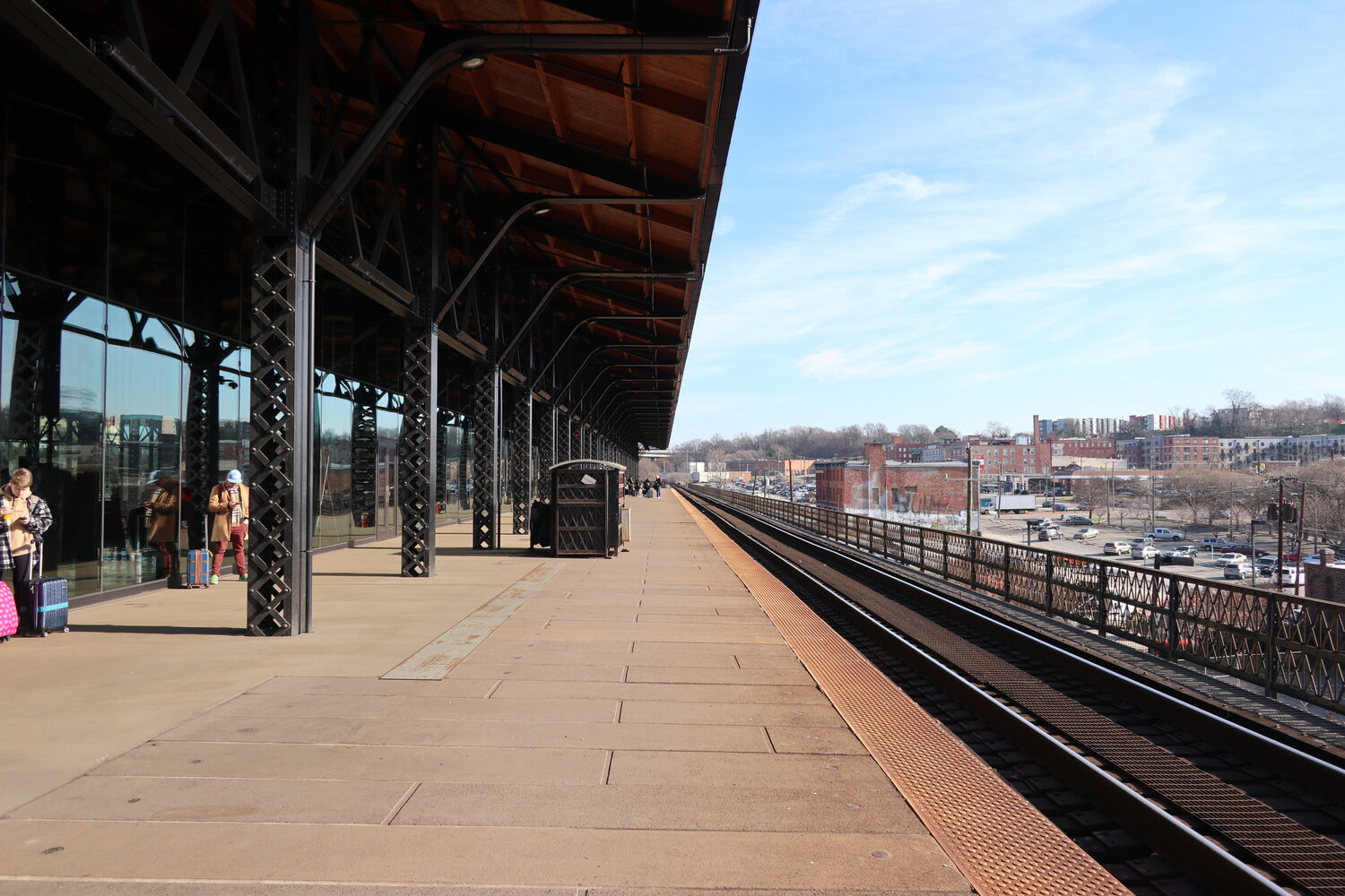 Richmond Main Street Station - プラットホーム (2020年2月撮影)