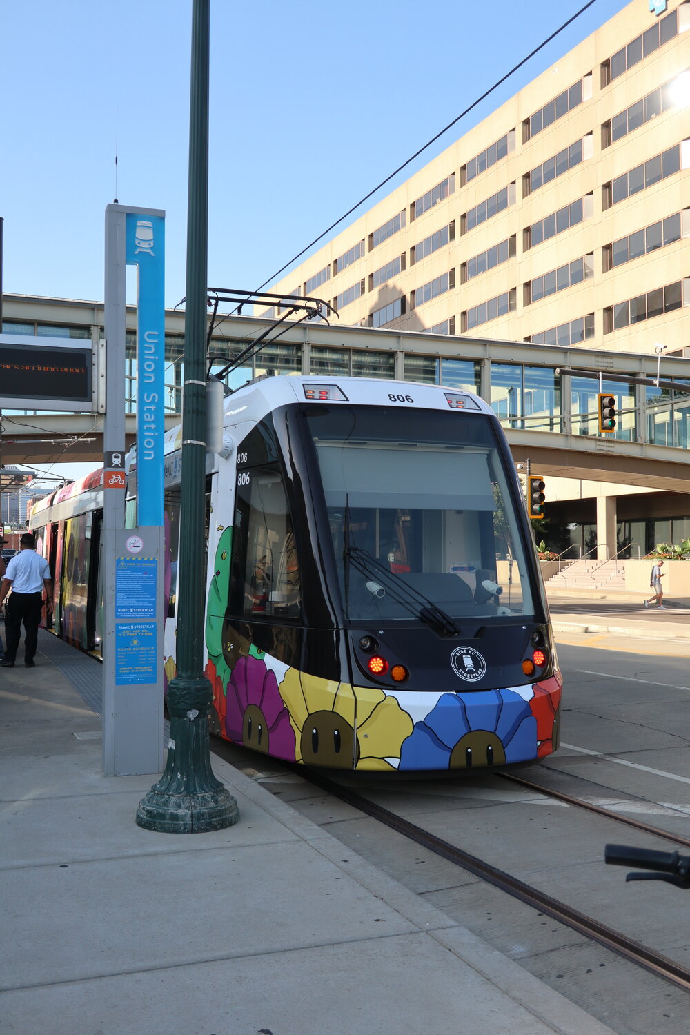 KC Street Car@Union Station (2022年7月撮影)