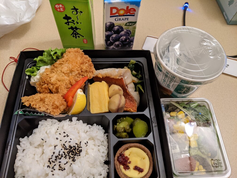 最初の弁当