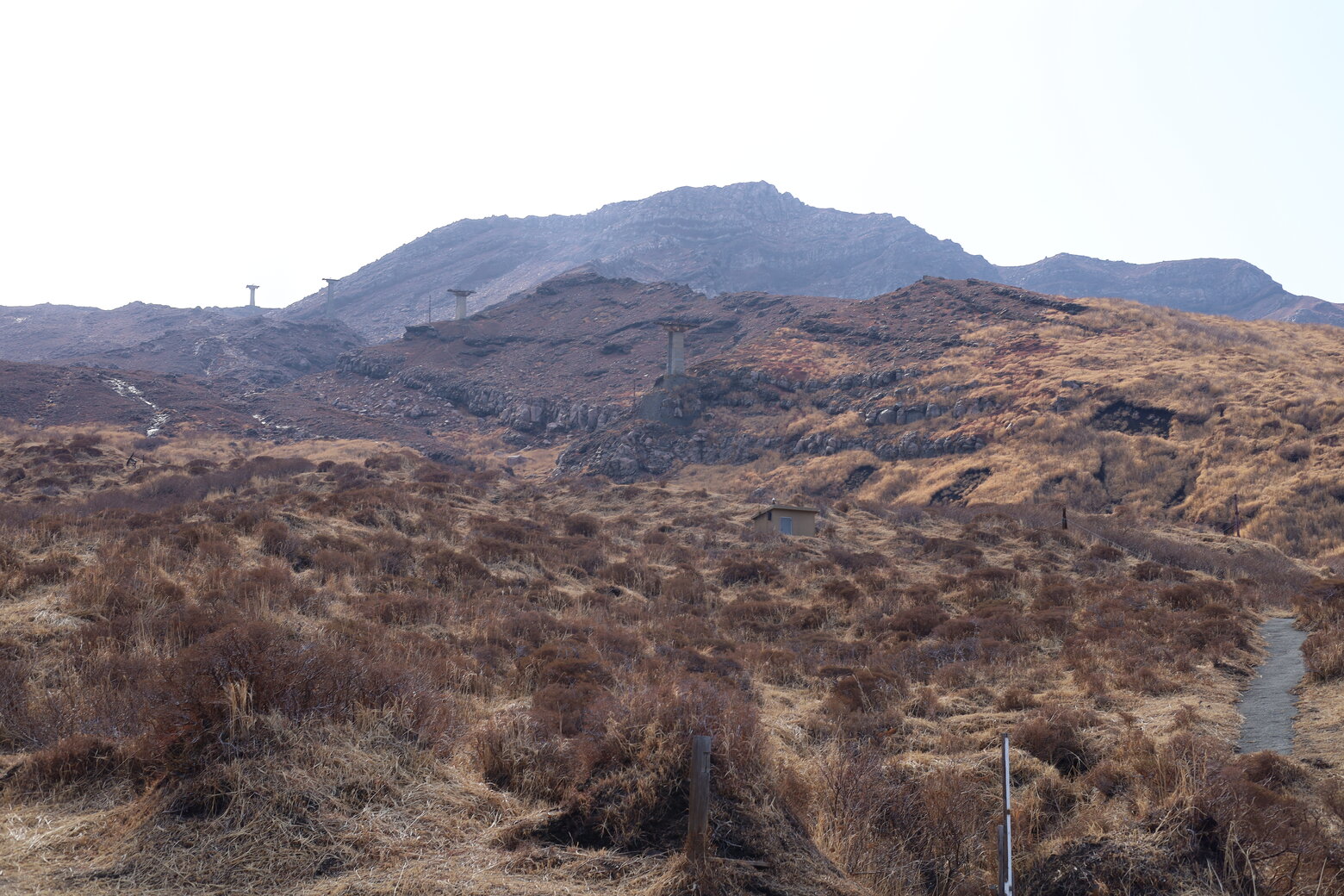 仙酔峡ロープウェイ跡